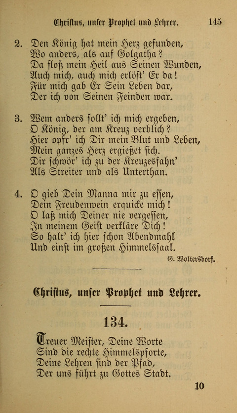 Die Glaubensharfe: Gesangbuch der deutschen Baptisten-Gemeinden. Herausgegeben auf Beschluß der Bundeskonferenz der Deutchen Baptisten-Gemeinden von America page 145