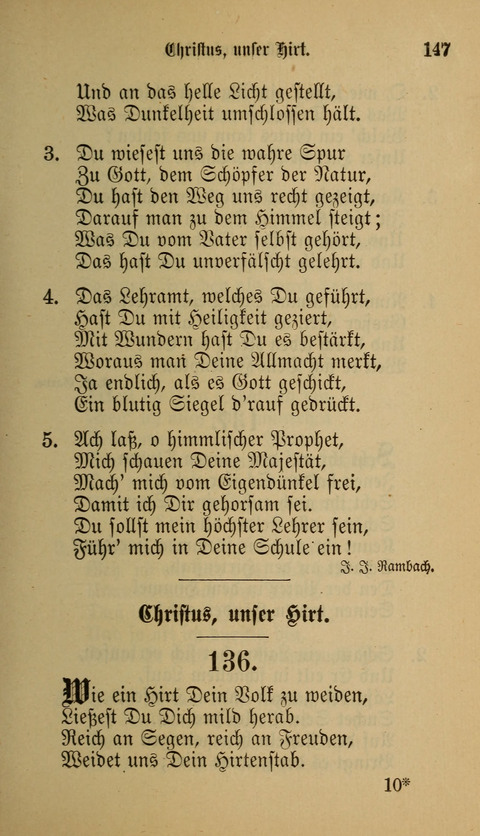 Die Glaubensharfe: Gesangbuch der deutschen Baptisten-Gemeinden. Herausgegeben auf Beschluß der Bundeskonferenz der Deutchen Baptisten-Gemeinden von America page 147