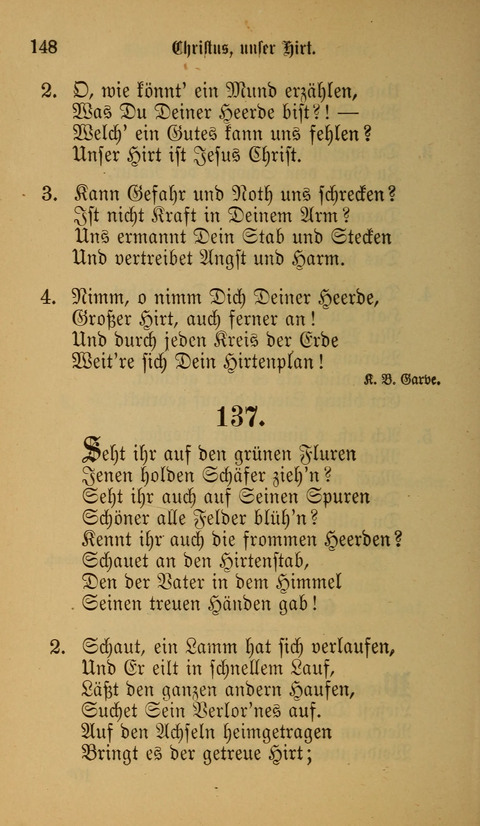 Die Glaubensharfe: Gesangbuch der deutschen Baptisten-Gemeinden. Herausgegeben auf Beschluß der Bundeskonferenz der Deutchen Baptisten-Gemeinden von America page 148