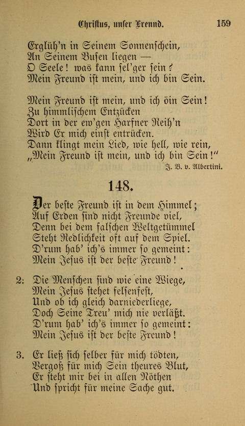 Die Glaubensharfe: Gesangbuch der deutschen Baptisten-Gemeinden. Herausgegeben auf Beschluß der Bundeskonferenz der Deutchen Baptisten-Gemeinden von America page 159