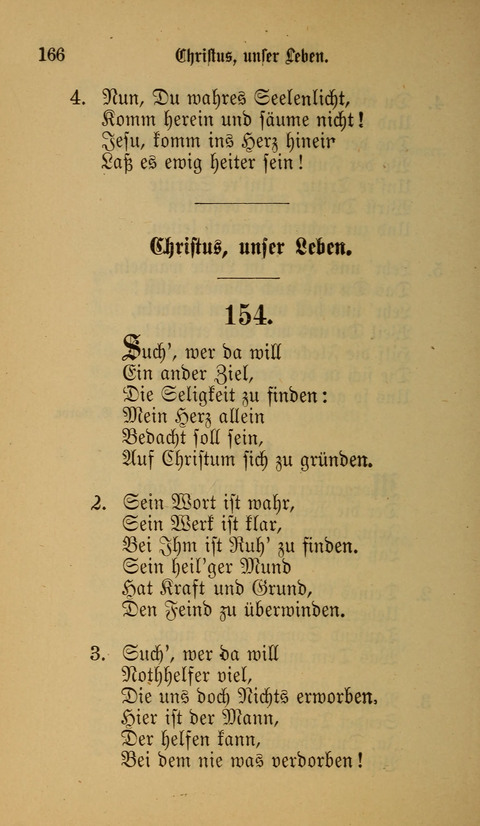 Die Glaubensharfe: Gesangbuch der deutschen Baptisten-Gemeinden. Herausgegeben auf Beschluß der Bundeskonferenz der Deutchen Baptisten-Gemeinden von America page 166