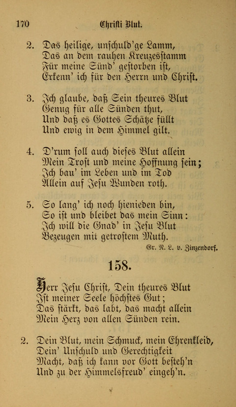 Die Glaubensharfe: Gesangbuch der deutschen Baptisten-Gemeinden. Herausgegeben auf Beschluß der Bundeskonferenz der Deutchen Baptisten-Gemeinden von America page 170