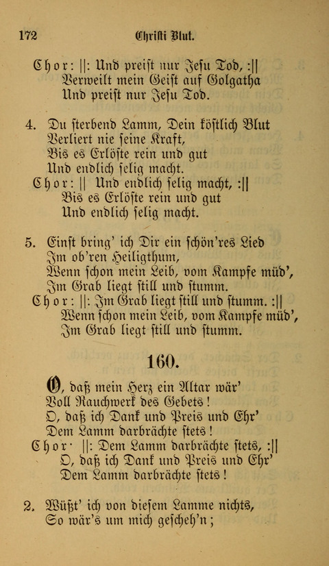 Die Glaubensharfe: Gesangbuch der deutschen Baptisten-Gemeinden. Herausgegeben auf Beschluß der Bundeskonferenz der Deutchen Baptisten-Gemeinden von America page 172