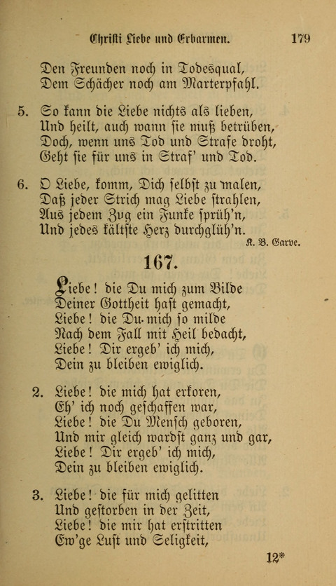 Die Glaubensharfe: Gesangbuch der deutschen Baptisten-Gemeinden. Herausgegeben auf Beschluß der Bundeskonferenz der Deutchen Baptisten-Gemeinden von America page 179