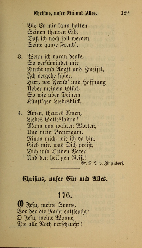 Die Glaubensharfe: Gesangbuch der deutschen Baptisten-Gemeinden. Herausgegeben auf Beschluß der Bundeskonferenz der Deutchen Baptisten-Gemeinden von America page 189