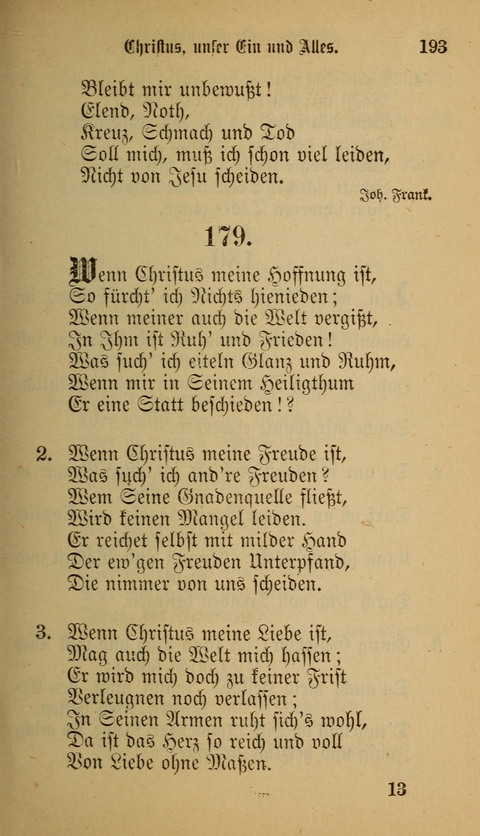 Die Glaubensharfe: Gesangbuch der deutschen Baptisten-Gemeinden. Herausgegeben auf Beschluß der Bundeskonferenz der Deutchen Baptisten-Gemeinden von America page 193