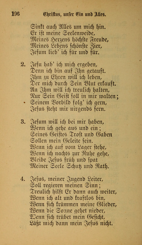 Die Glaubensharfe: Gesangbuch der deutschen Baptisten-Gemeinden. Herausgegeben auf Beschluß der Bundeskonferenz der Deutchen Baptisten-Gemeinden von America page 196