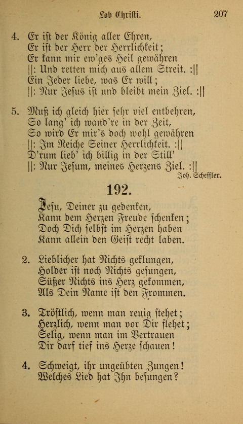 Die Glaubensharfe: Gesangbuch der deutschen Baptisten-Gemeinden. Herausgegeben auf Beschluß der Bundeskonferenz der Deutchen Baptisten-Gemeinden von America page 207