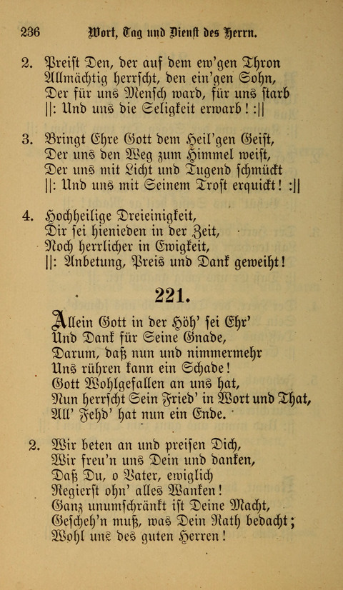 Die Glaubensharfe: Gesangbuch der deutschen Baptisten-Gemeinden. Herausgegeben auf Beschluß der Bundeskonferenz der Deutchen Baptisten-Gemeinden von America page 236