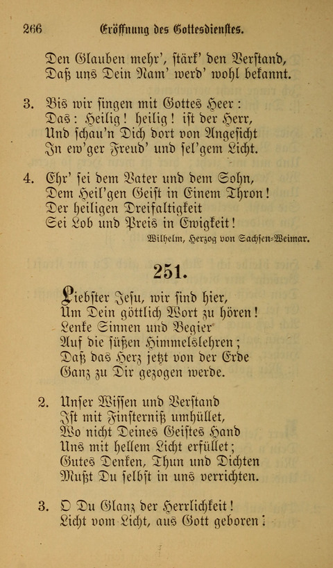 Die Glaubensharfe: Gesangbuch der deutschen Baptisten-Gemeinden. Herausgegeben auf Beschluß der Bundeskonferenz der Deutchen Baptisten-Gemeinden von America page 266