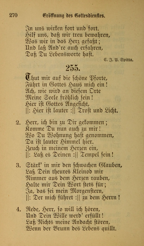 Die Glaubensharfe: Gesangbuch der deutschen Baptisten-Gemeinden. Herausgegeben auf Beschluß der Bundeskonferenz der Deutchen Baptisten-Gemeinden von America page 270