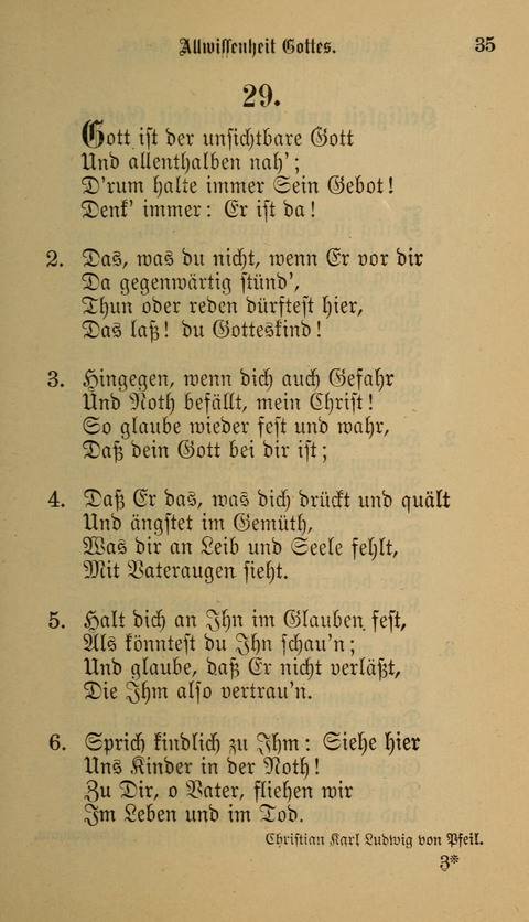 Die Glaubensharfe: Gesangbuch der deutschen Baptisten-Gemeinden. Herausgegeben auf Beschluß der Bundeskonferenz der Deutchen Baptisten-Gemeinden von America page 35