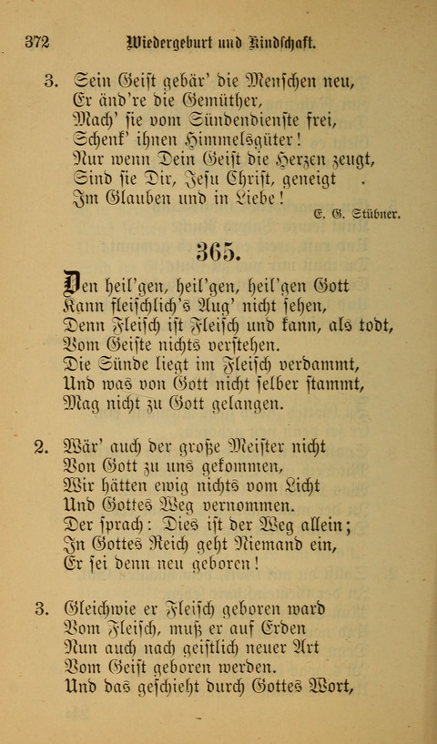 Die Glaubensharfe: Gesangbuch der deutschen Baptisten-Gemeinden. Herausgegeben auf Beschluß der Bundeskonferenz der Deutchen Baptisten-Gemeinden von America page 372