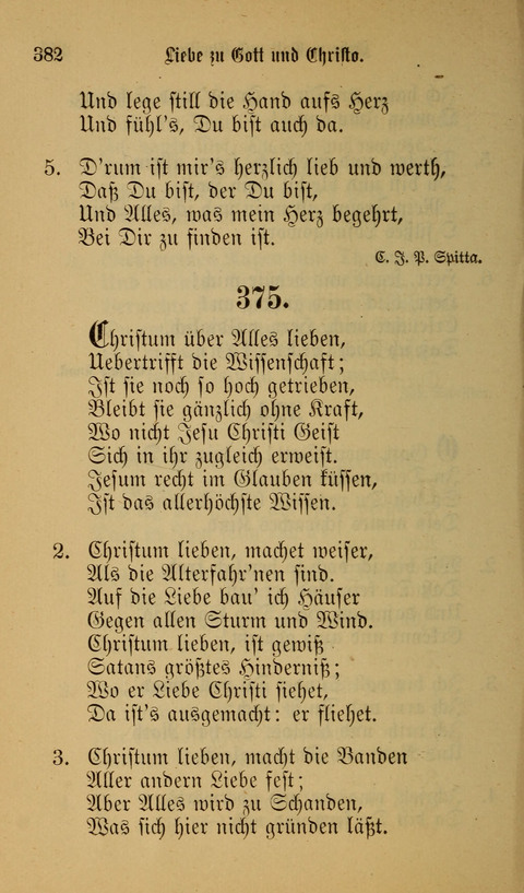 Die Glaubensharfe: Gesangbuch der deutschen Baptisten-Gemeinden. Herausgegeben auf Beschluß der Bundeskonferenz der Deutchen Baptisten-Gemeinden von America page 382