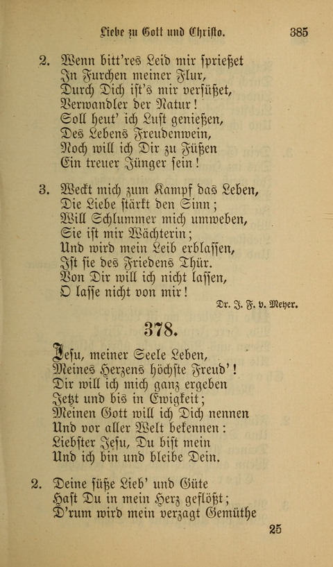 Die Glaubensharfe: Gesangbuch der deutschen Baptisten-Gemeinden. Herausgegeben auf Beschluß der Bundeskonferenz der Deutchen Baptisten-Gemeinden von America page 385