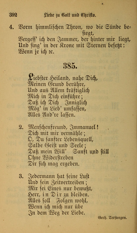 Die Glaubensharfe: Gesangbuch der deutschen Baptisten-Gemeinden. Herausgegeben auf Beschluß der Bundeskonferenz der Deutchen Baptisten-Gemeinden von America page 392