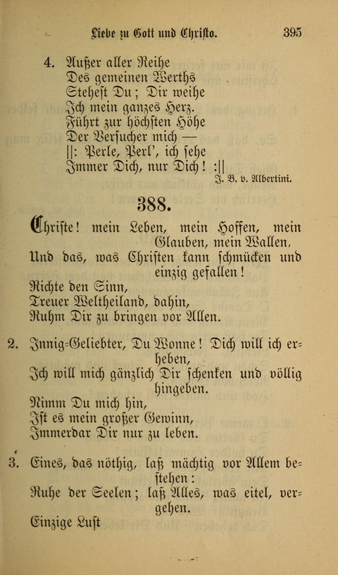 Die Glaubensharfe: Gesangbuch der deutschen Baptisten-Gemeinden. Herausgegeben auf Beschluß der Bundeskonferenz der Deutchen Baptisten-Gemeinden von America page 395