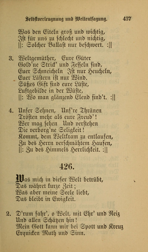 Die Glaubensharfe: Gesangbuch der deutschen Baptisten-Gemeinden. Herausgegeben auf Beschluß der Bundeskonferenz der Deutchen Baptisten-Gemeinden von America page 437