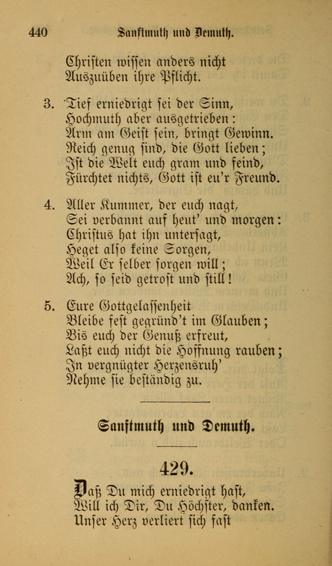 Die Glaubensharfe: Gesangbuch der deutschen Baptisten-Gemeinden. Herausgegeben auf Beschluß der Bundeskonferenz der Deutchen Baptisten-Gemeinden von America page 440