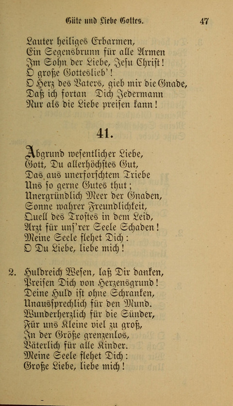 Die Glaubensharfe: Gesangbuch der deutschen Baptisten-Gemeinden. Herausgegeben auf Beschluß der Bundeskonferenz der Deutchen Baptisten-Gemeinden von America page 47