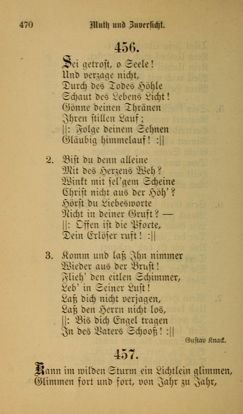 Die Glaubensharfe: Gesangbuch der deutschen Baptisten-Gemeinden. Herausgegeben auf Beschluß der Bundeskonferenz der Deutchen Baptisten-Gemeinden von America page 470