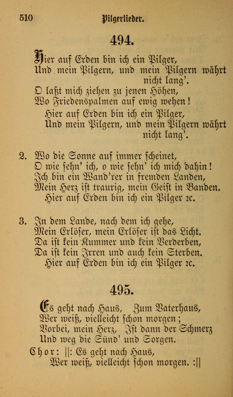 Die Glaubensharfe: Gesangbuch der deutschen Baptisten-Gemeinden. Herausgegeben auf Beschluß der Bundeskonferenz der Deutchen Baptisten-Gemeinden von America page 510