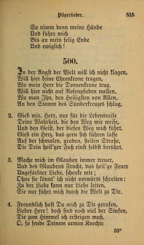 Die Glaubensharfe: Gesangbuch der deutschen Baptisten-Gemeinden. Herausgegeben auf Beschluß der Bundeskonferenz der Deutchen Baptisten-Gemeinden von America page 515