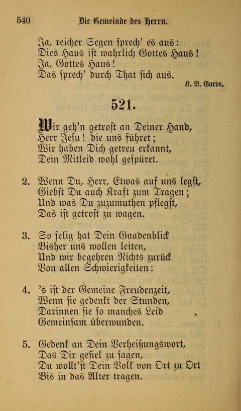 Die Glaubensharfe: Gesangbuch der deutschen Baptisten-Gemeinden. Herausgegeben auf Beschluß der Bundeskonferenz der Deutchen Baptisten-Gemeinden von America page 540