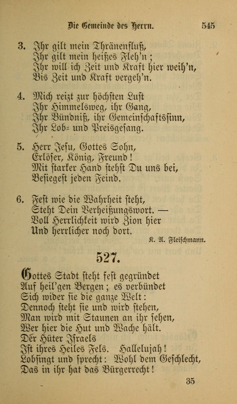 Die Glaubensharfe: Gesangbuch der deutschen Baptisten-Gemeinden. Herausgegeben auf Beschluß der Bundeskonferenz der Deutchen Baptisten-Gemeinden von America page 545