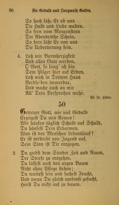 Die Glaubensharfe: Gesangbuch der deutschen Baptisten-Gemeinden. Herausgegeben auf Beschluß der Bundeskonferenz der Deutchen Baptisten-Gemeinden von America page 56