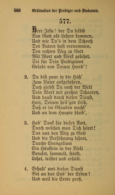 Die Glaubensharfe: Gesangbuch der deutschen Baptisten-Gemeinden. Herausgegeben auf Beschluß der Bundeskonferenz der Deutchen Baptisten-Gemeinden von America page 588