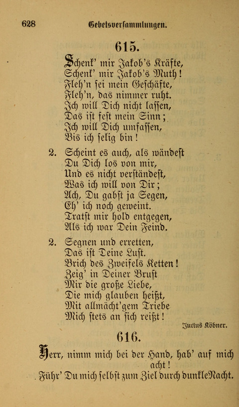 Die Glaubensharfe: Gesangbuch der deutschen Baptisten-Gemeinden. Herausgegeben auf Beschluß der Bundeskonferenz der Deutchen Baptisten-Gemeinden von America page 628