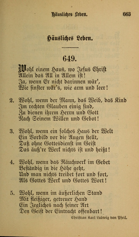 Die Glaubensharfe: Gesangbuch der deutschen Baptisten-Gemeinden. Herausgegeben auf Beschluß der Bundeskonferenz der Deutchen Baptisten-Gemeinden von America page 663