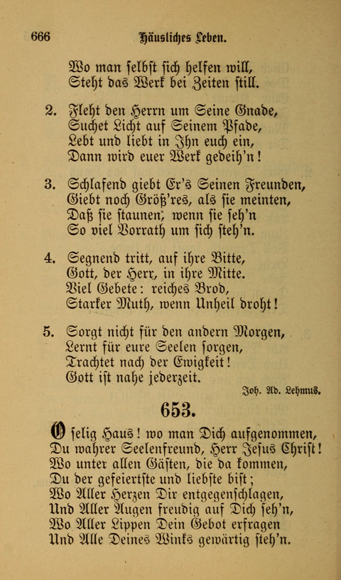 Die Glaubensharfe: Gesangbuch der deutschen Baptisten-Gemeinden. Herausgegeben auf Beschluß der Bundeskonferenz der Deutchen Baptisten-Gemeinden von America page 666