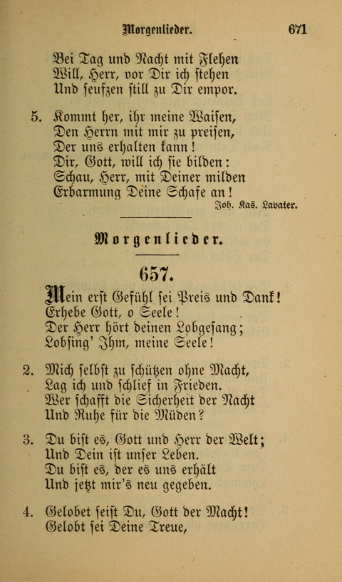 Die Glaubensharfe: Gesangbuch der deutschen Baptisten-Gemeinden. Herausgegeben auf Beschluß der Bundeskonferenz der Deutchen Baptisten-Gemeinden von America page 671