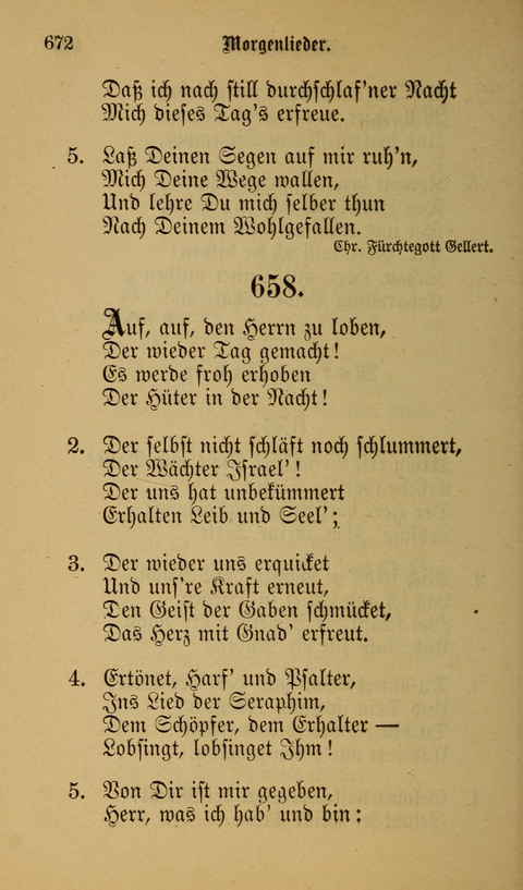 Die Glaubensharfe: Gesangbuch der deutschen Baptisten-Gemeinden. Herausgegeben auf Beschluß der Bundeskonferenz der Deutchen Baptisten-Gemeinden von America page 672