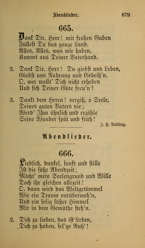 Die Glaubensharfe: Gesangbuch der deutschen Baptisten-Gemeinden. Herausgegeben auf Beschluß der Bundeskonferenz der Deutchen Baptisten-Gemeinden von America page 679