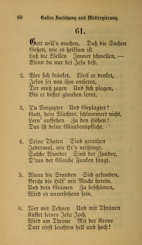 Die Glaubensharfe: Gesangbuch der deutschen Baptisten-Gemeinden. Herausgegeben auf Beschluß der Bundeskonferenz der Deutchen Baptisten-Gemeinden von America page 68