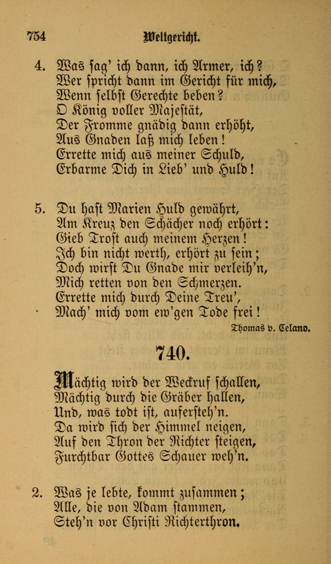 Die Glaubensharfe: Gesangbuch der deutschen Baptisten-Gemeinden. Herausgegeben auf Beschluß der Bundeskonferenz der Deutchen Baptisten-Gemeinden von America page 754