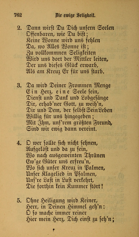 Die Glaubensharfe: Gesangbuch der deutschen Baptisten-Gemeinden. Herausgegeben auf Beschluß der Bundeskonferenz der Deutchen Baptisten-Gemeinden von America page 762