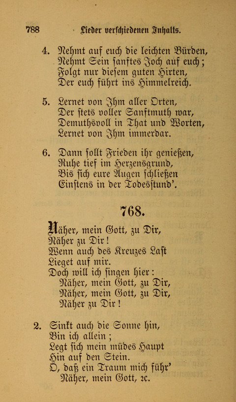 Die Glaubensharfe: Gesangbuch der deutschen Baptisten-Gemeinden. Herausgegeben auf Beschluß der Bundeskonferenz der Deutchen Baptisten-Gemeinden von America page 788