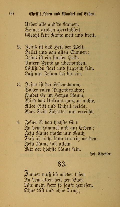 Die Glaubensharfe: Gesangbuch der deutschen Baptisten-Gemeinden. Herausgegeben auf Beschluß der Bundeskonferenz der Deutchen Baptisten-Gemeinden von America page 90