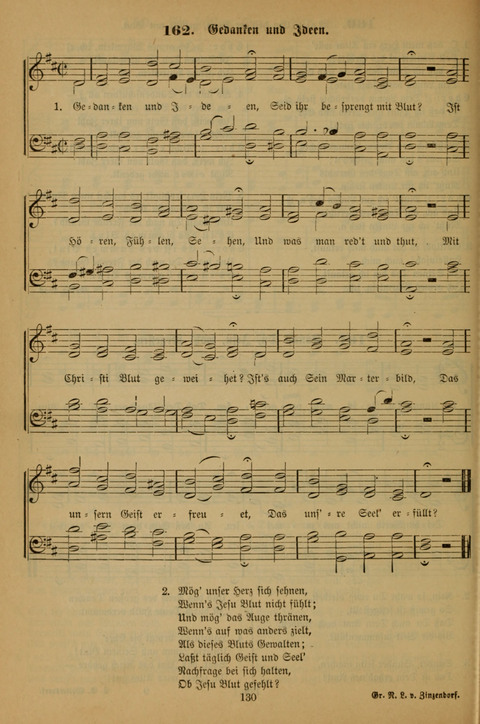 Die Glaubensharfe (With Melodies): Gesangbuch der deutschen Baptisten-Gemeinden. Herausgegeben auf Beschluß der Bundeskonferenz der Deutchen Baptisten-Gemeinden von America (2. ed) page 130