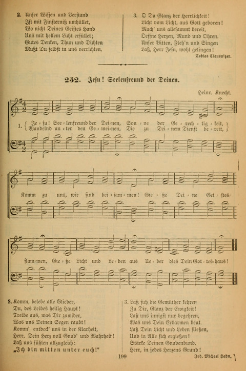 Die Glaubensharfe (With Melodies): Gesangbuch der deutschen Baptisten-Gemeinden. Herausgegeben auf Beschluß der Bundeskonferenz der Deutchen Baptisten-Gemeinden von America (2. ed) page 199