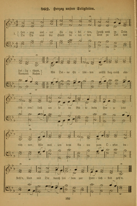 Die Glaubensharfe (With Melodies): Gesangbuch der deutschen Baptisten-Gemeinden. Herausgegeben auf Beschluß der Bundeskonferenz der Deutchen Baptisten-Gemeinden von America (2. ed) page 352