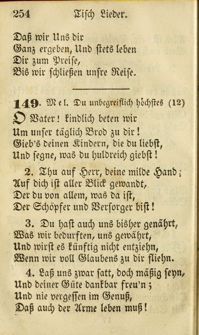 Die Gemeinschaftliche Liedersammlung: zum allgemeinen Gebrauch des wahren Gottesdienstes: mit einem inhalt sammt zwensachen register versehen (3 aufl.) page 254