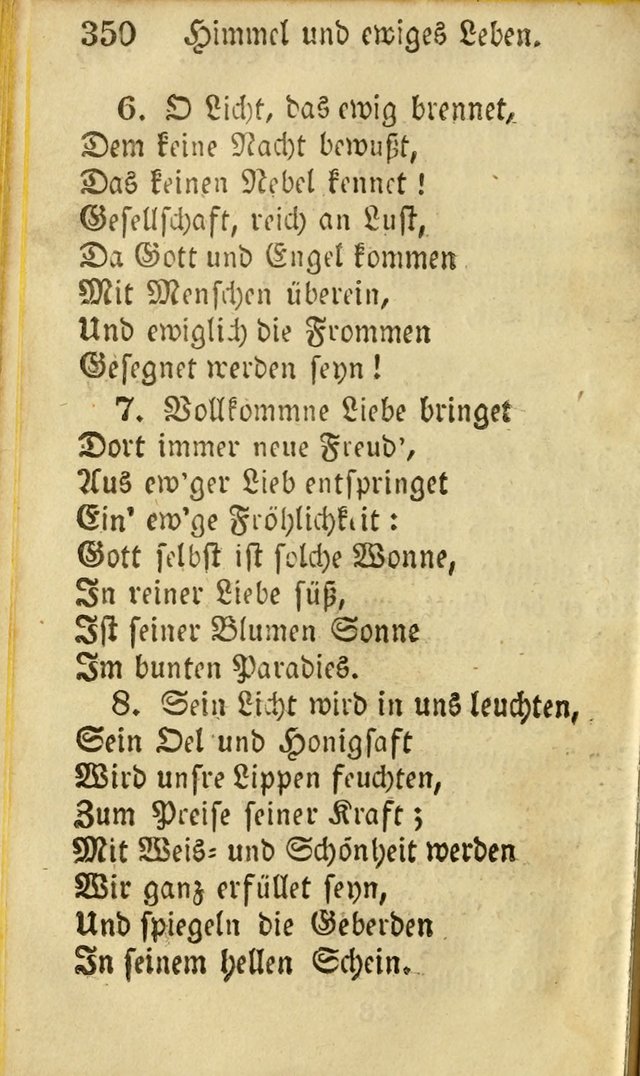 Die Gemeinschaftliche Liedersammlung: zum allgemeinen Gebrauch des wahren Gottesdienstes: mit einem inhalt sammt zwensachen register versehen (3 aufl.) page 352