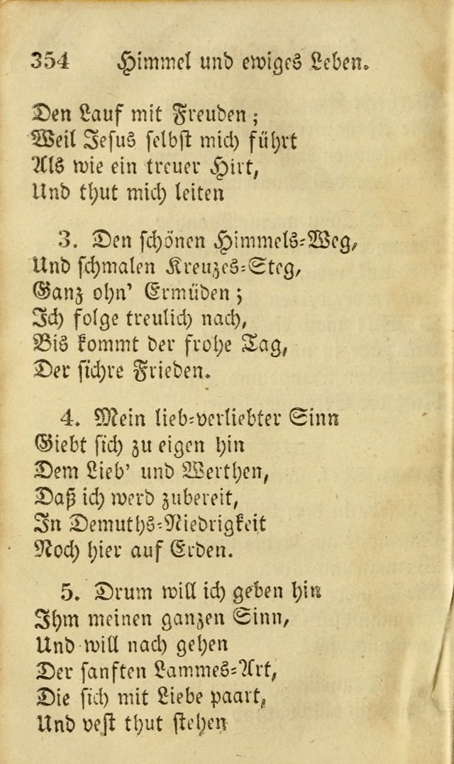 Die Gemeinschaftliche Liedersammlung: zum allgemeinen Gebrauch des wahren Gottesdienstes: mit einem inhalt sammt zwensachen register versehen (3 aufl.) page 356