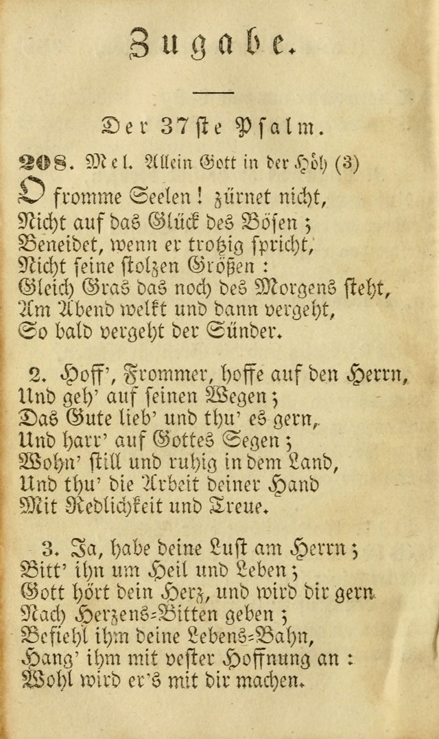 Die Gemeinschaftliche Liedersammlung: zum allgemeinen Gebrauch des wahren Gottesdienstes: mit einem inhalt sammt zwensachen register versehen (3 aufl.) page 362