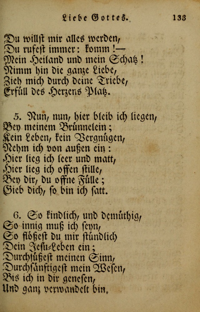 Die Gemeinschaftliche Liedersammlung: zum allgemeinen Gebrauch des wahren Gotrtesdienstes; mit einem inhalt sammt zweisachem Register versehen (4th Aufl) page 135